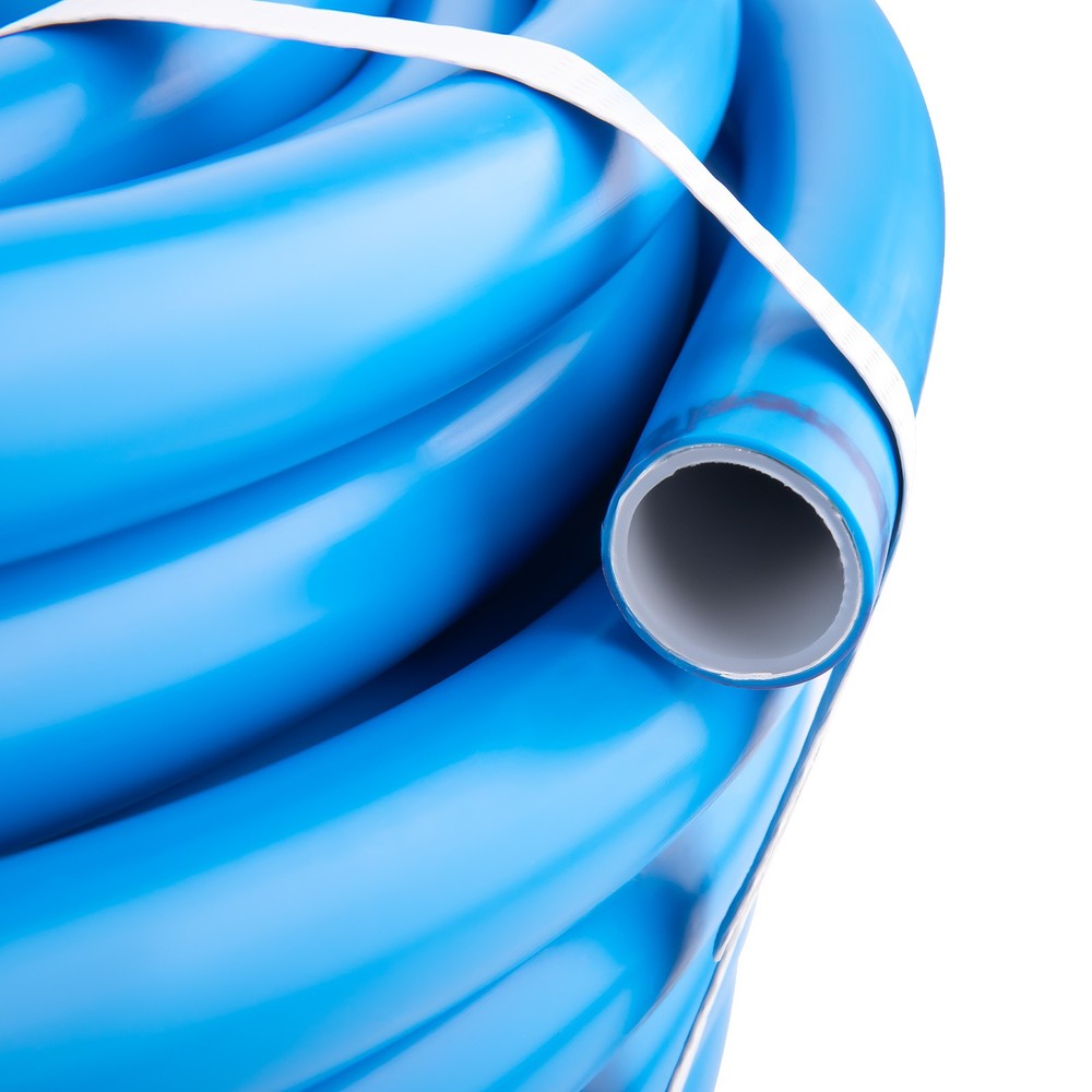 Air Compressor Piping System 100ft Flexible Line Kit with Installation Tools