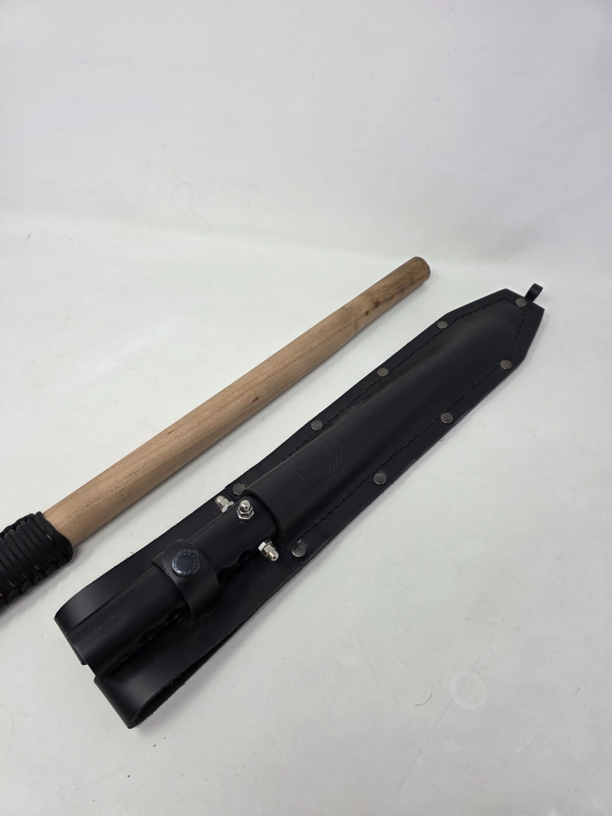 Condor Tool & Knife Asmat Dagger and Shaft Black Carbon Steel Spear