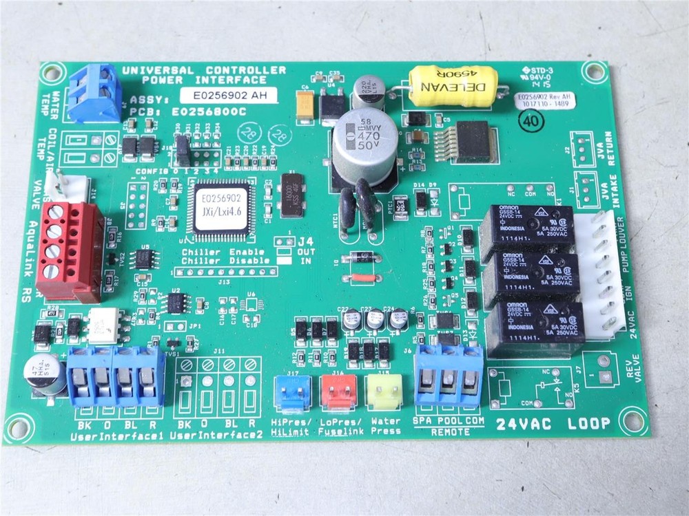JANDY E0256902 AH Universal Pool/Spa Controller Power Interface E0256800C Lxi4.6