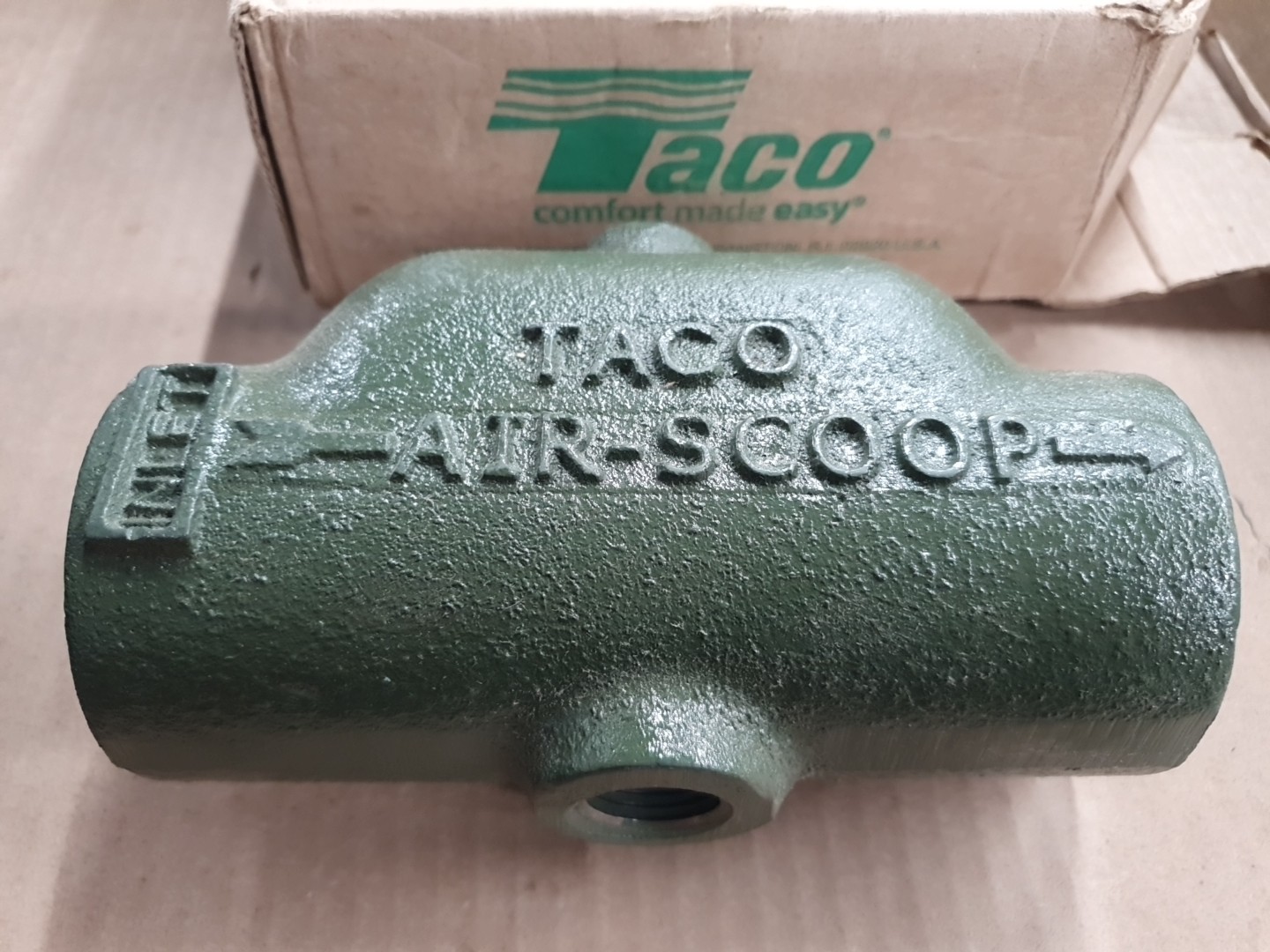 TACO - Cast Iron Air Scoop Class 125 431-6 Size 1" Brand New