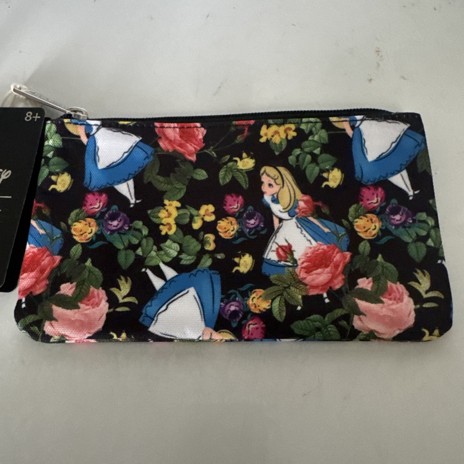 Disney Loungefly Alice in Wonderland Cosmetic Bag NWT