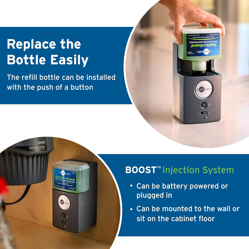 Septic Guard Replacement Solution for BOOST Injection System, Septic System Mai