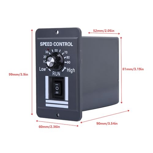 12-60V 40A DC Motor Speed Controller, PWM Speed Controller, CW CCW Reversible