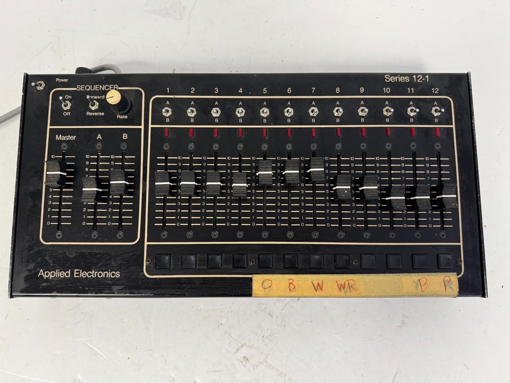 Vintage Applied Electronics Sequencer /Dimmer & Minipc 1200 Power