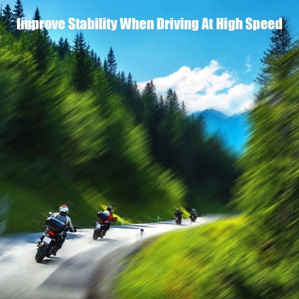 Motorcycle General Adjustable Windscreen Wind Deflector Windshield Sturdy