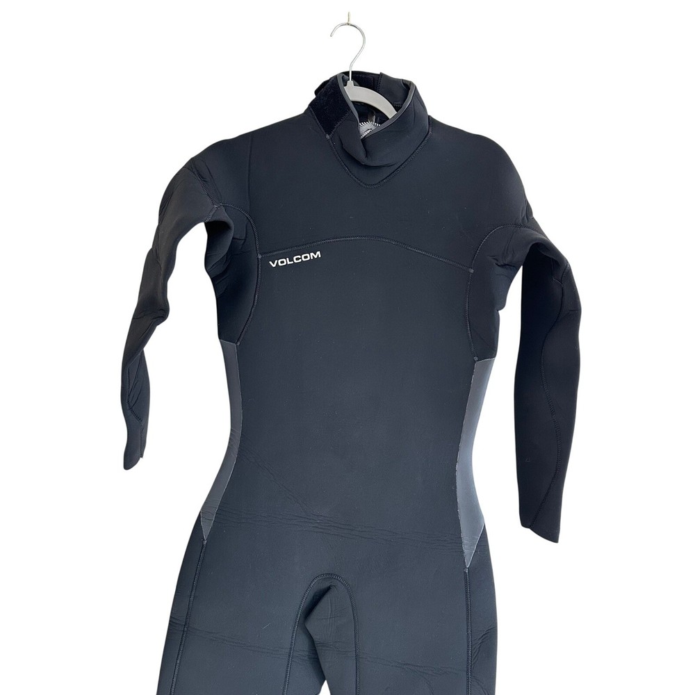 Volcom 4/3mm Modulator Black Back Zip Fullsuit Wetsuit Mens Medium Short NWT