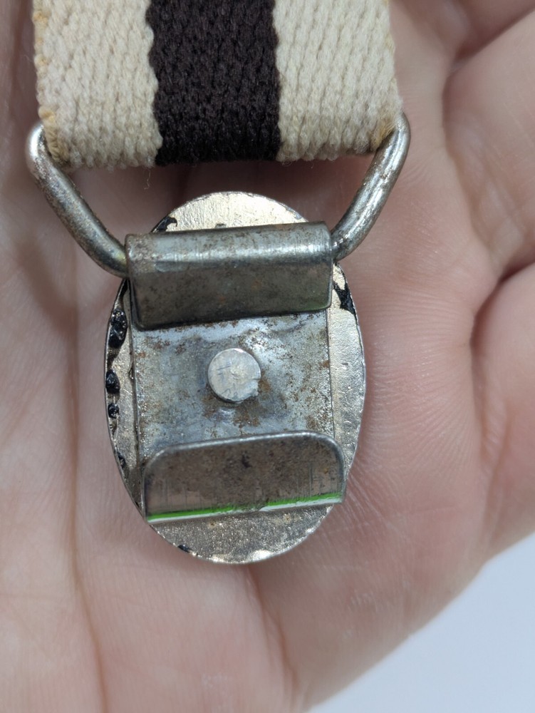 Vintage Original WW2 Era German Audi Branded Belt, Elastic 29" Long, Auto Union