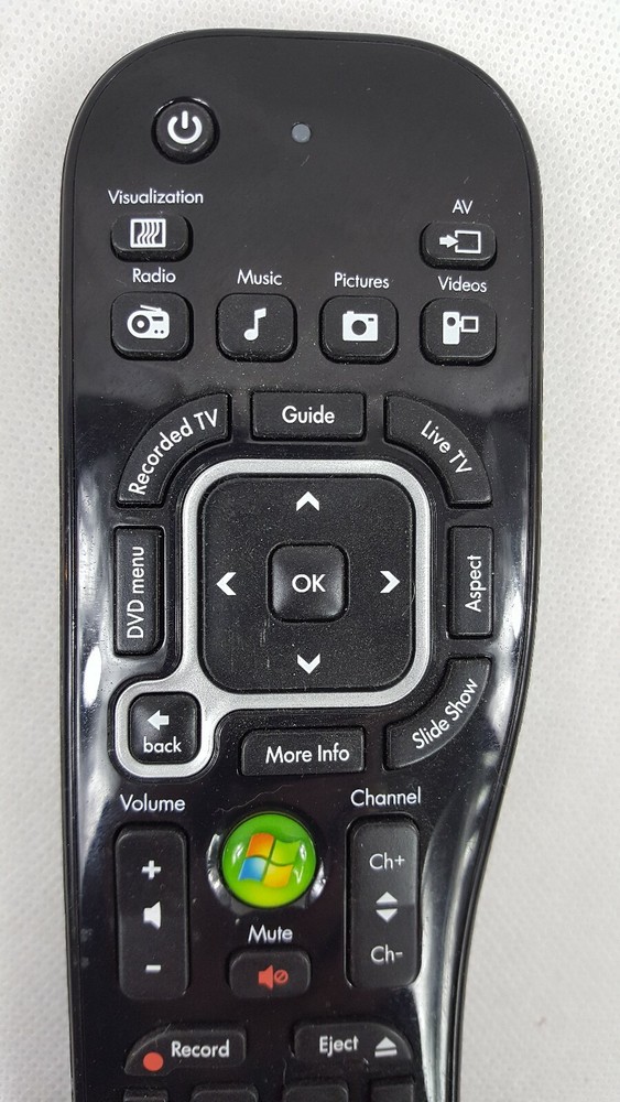 Hewlett Packard Windows Media Center Remote Control