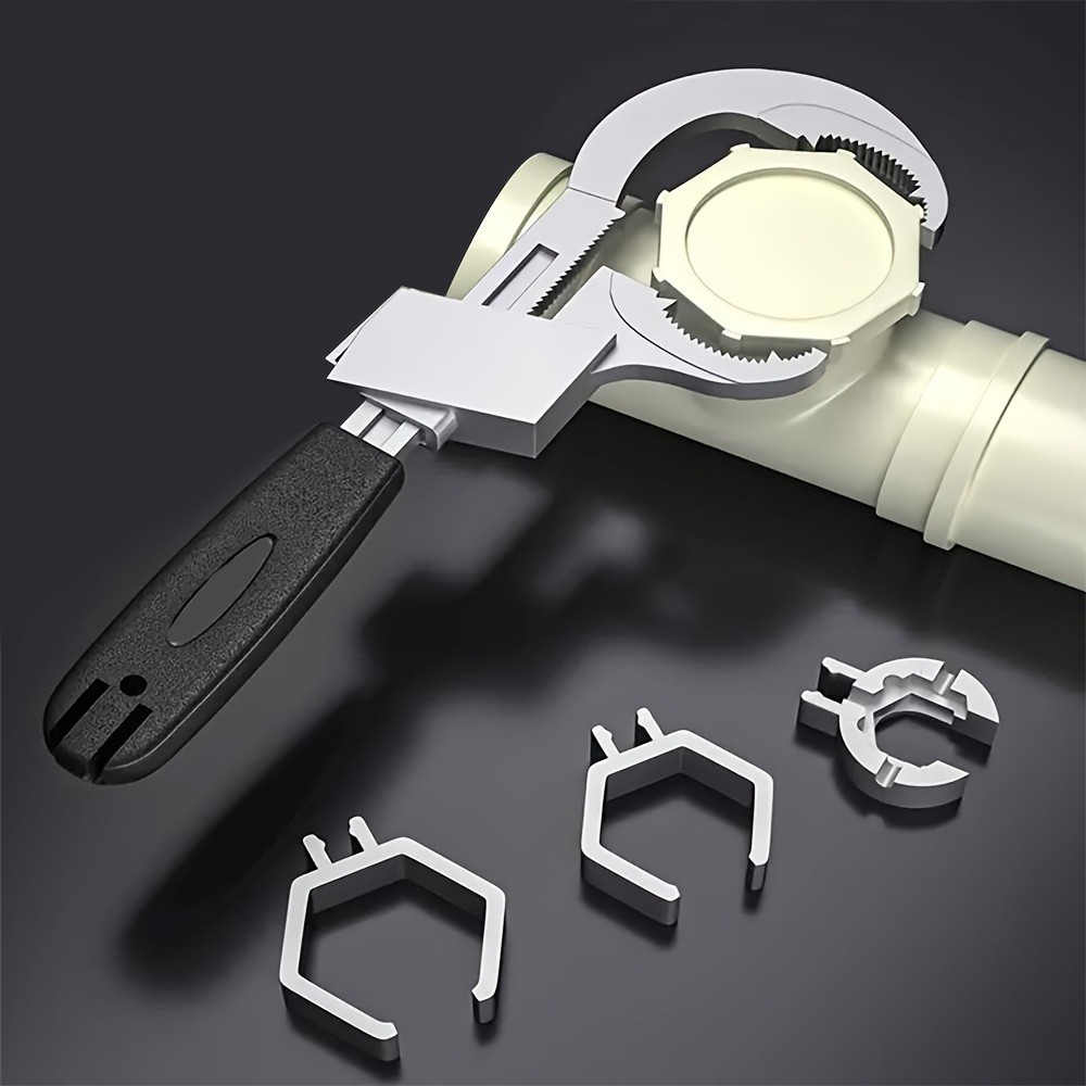 Multifunctional Universal Wrench - Adjustable for Plumbing, Faucet & Pipe Repair