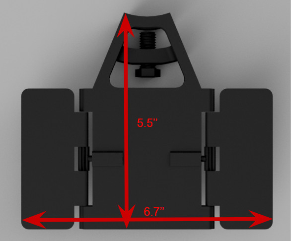 The SteadYum: Your Compact, Portable Table for Easy Stadium Snacking