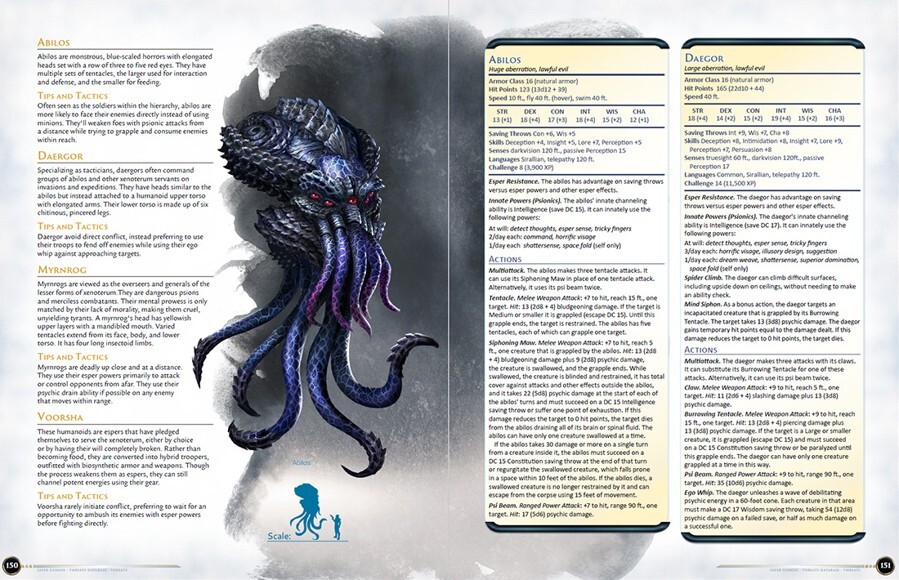 Esper Genesis 5E Threats Database AAE 3102 HC