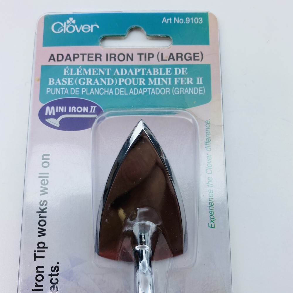 Clover Mini Iron II "The Adapter" Tip-Large