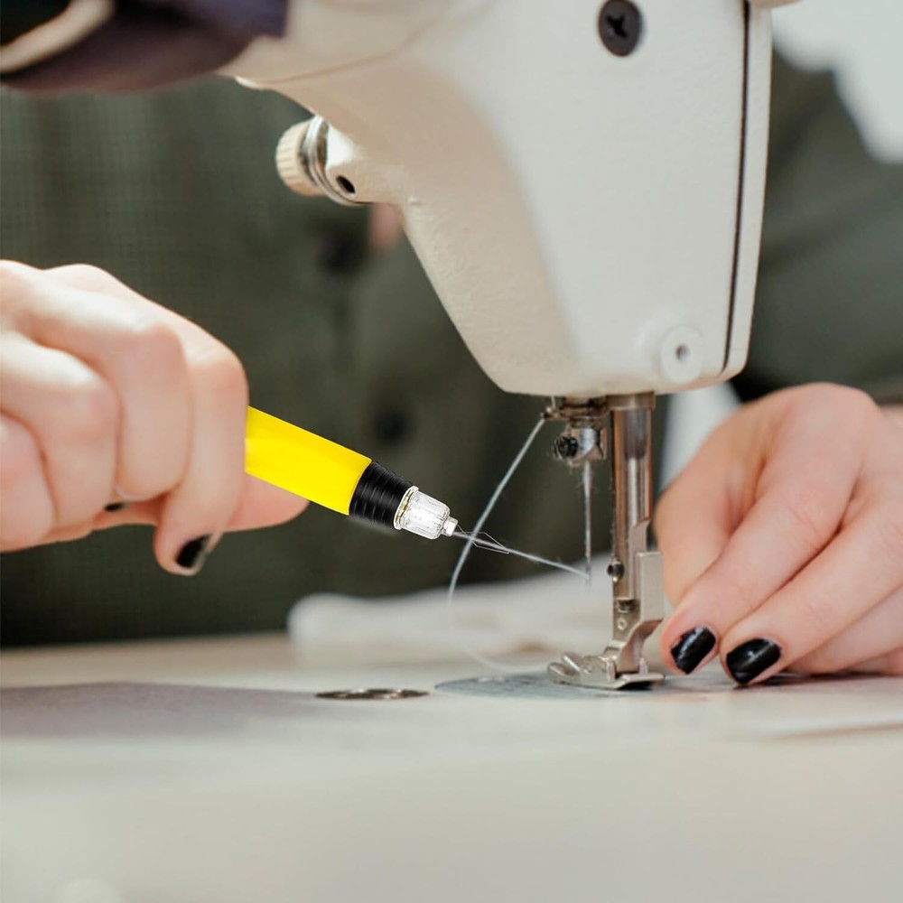 2pcs LED Needle Threader Sewing Tools Illuminated Threader Manual Threader Light