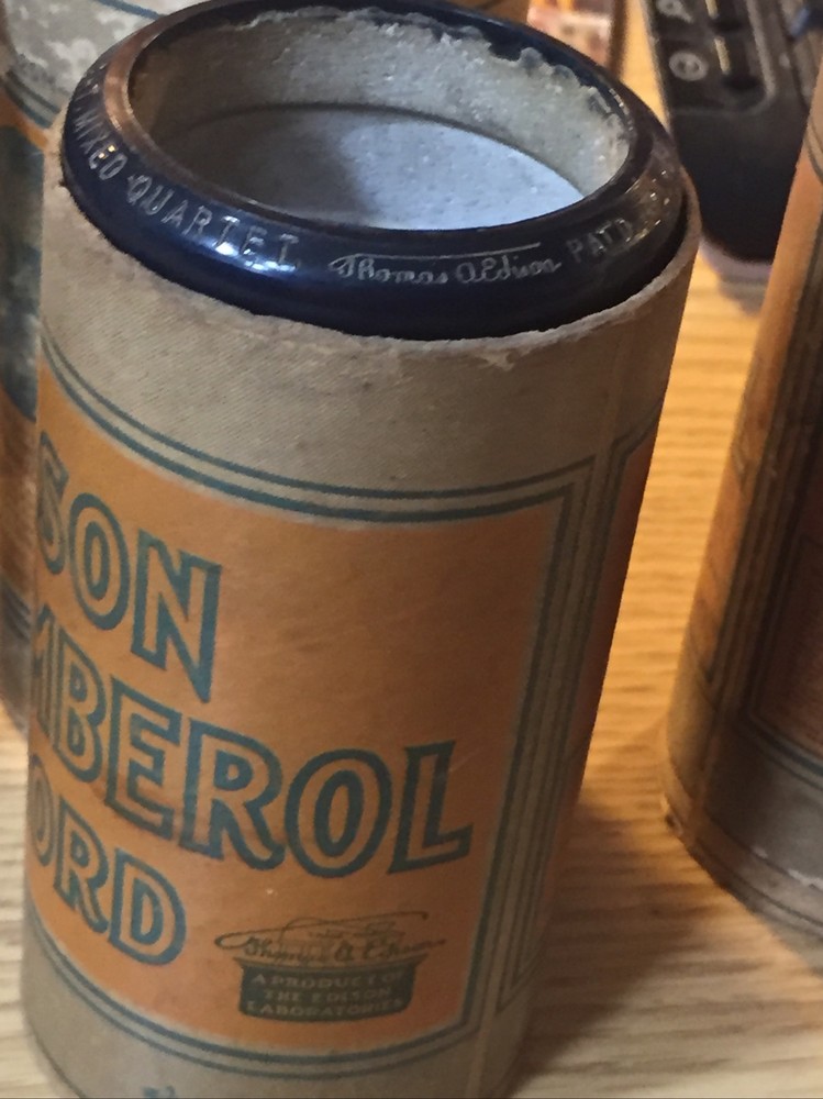 edison blue amberol cylinder records