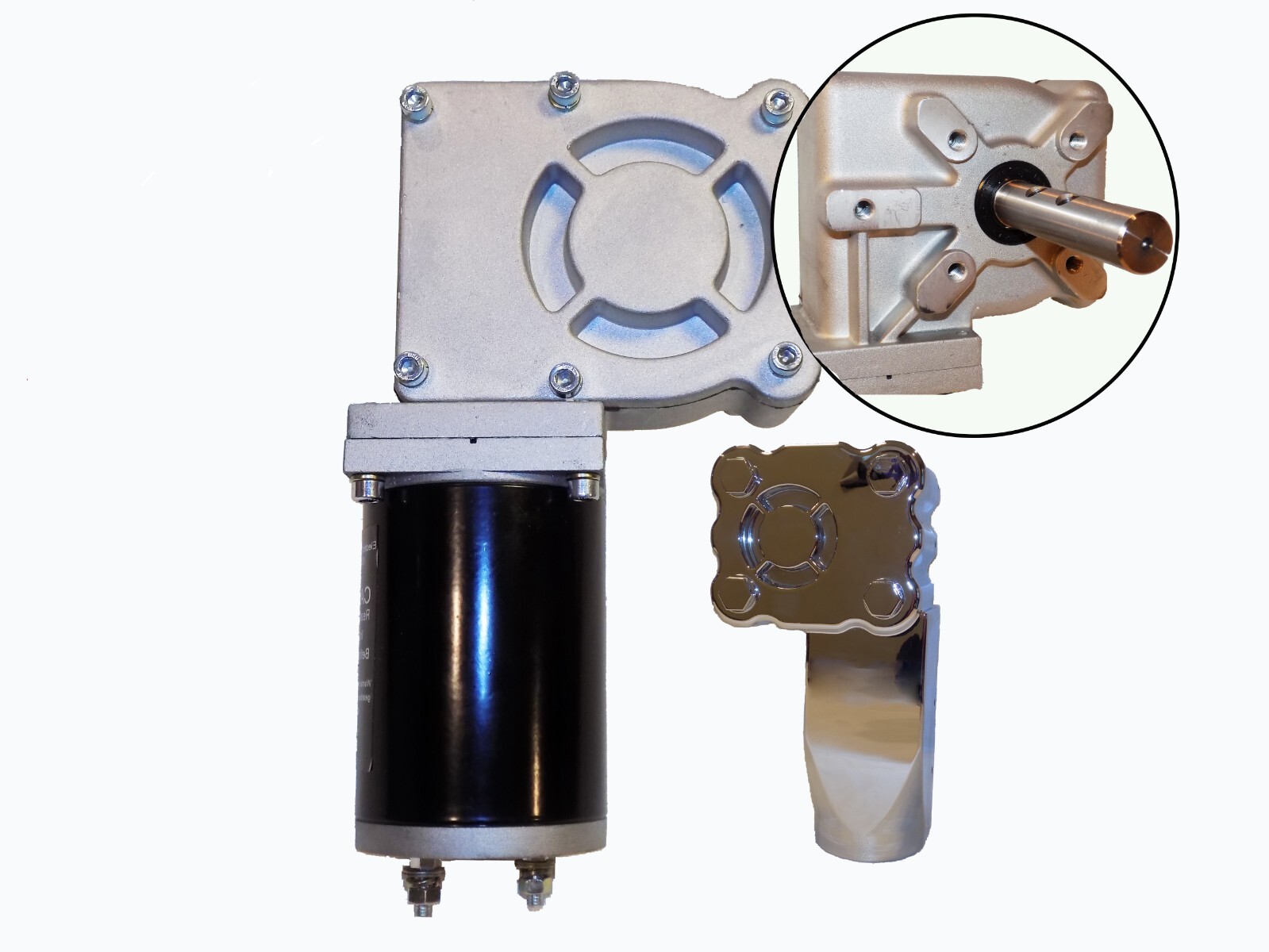 12V ENFORCER 90:1 1200W ELECTRIC TARP MOTOR w/ 5YR WARRANTY