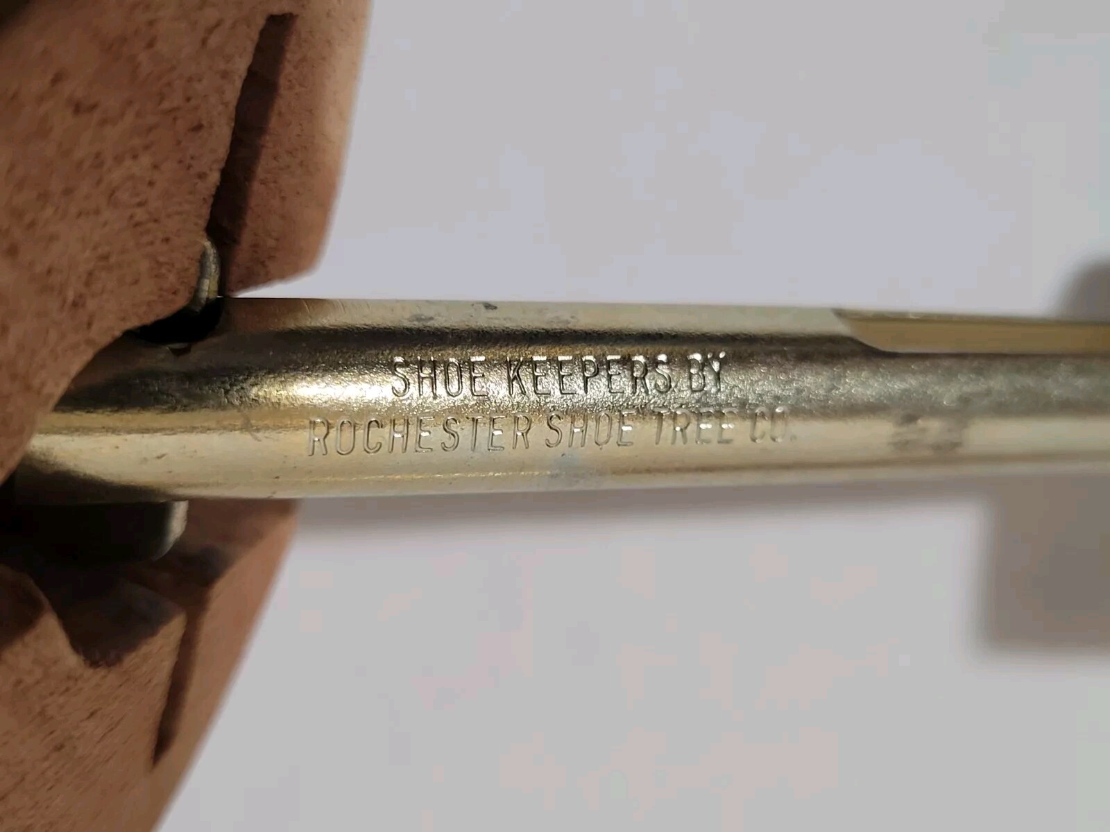 Salvatore Ferragamo Two Different Wooden Shoe Tree Metal Molds - Size Medium