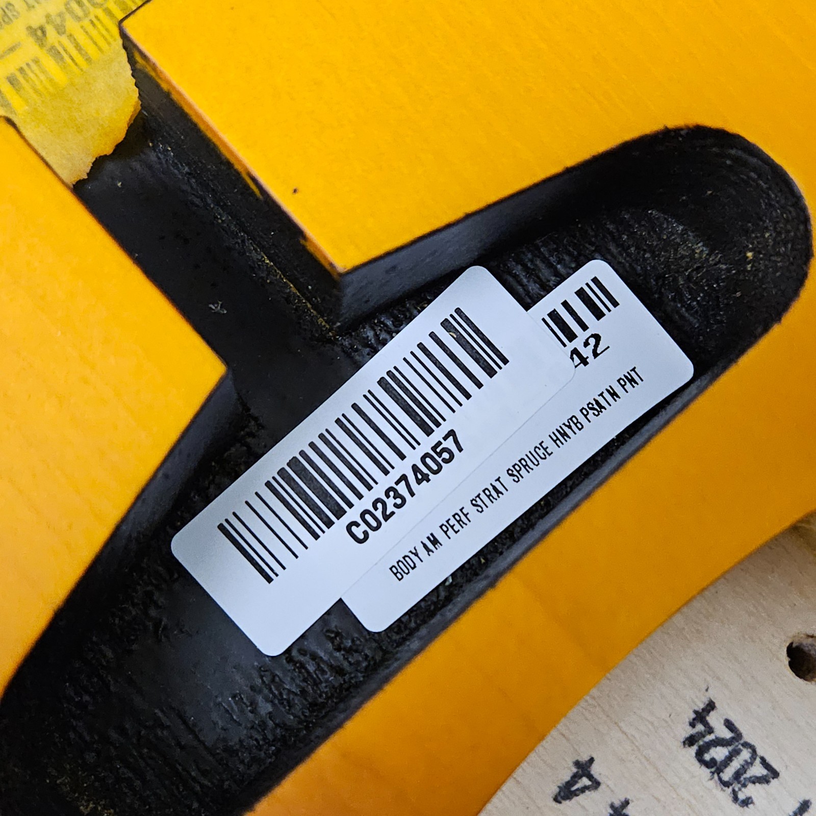 Fender American Performer LE Timber Strat Spruce Body Satin Sunburst USA Guitar