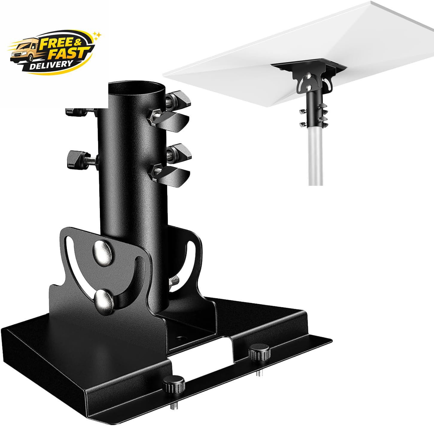 Starlink Gen 3 Mount, Starlink Pole Mount, Starlink Mounting Kit for Dish V3