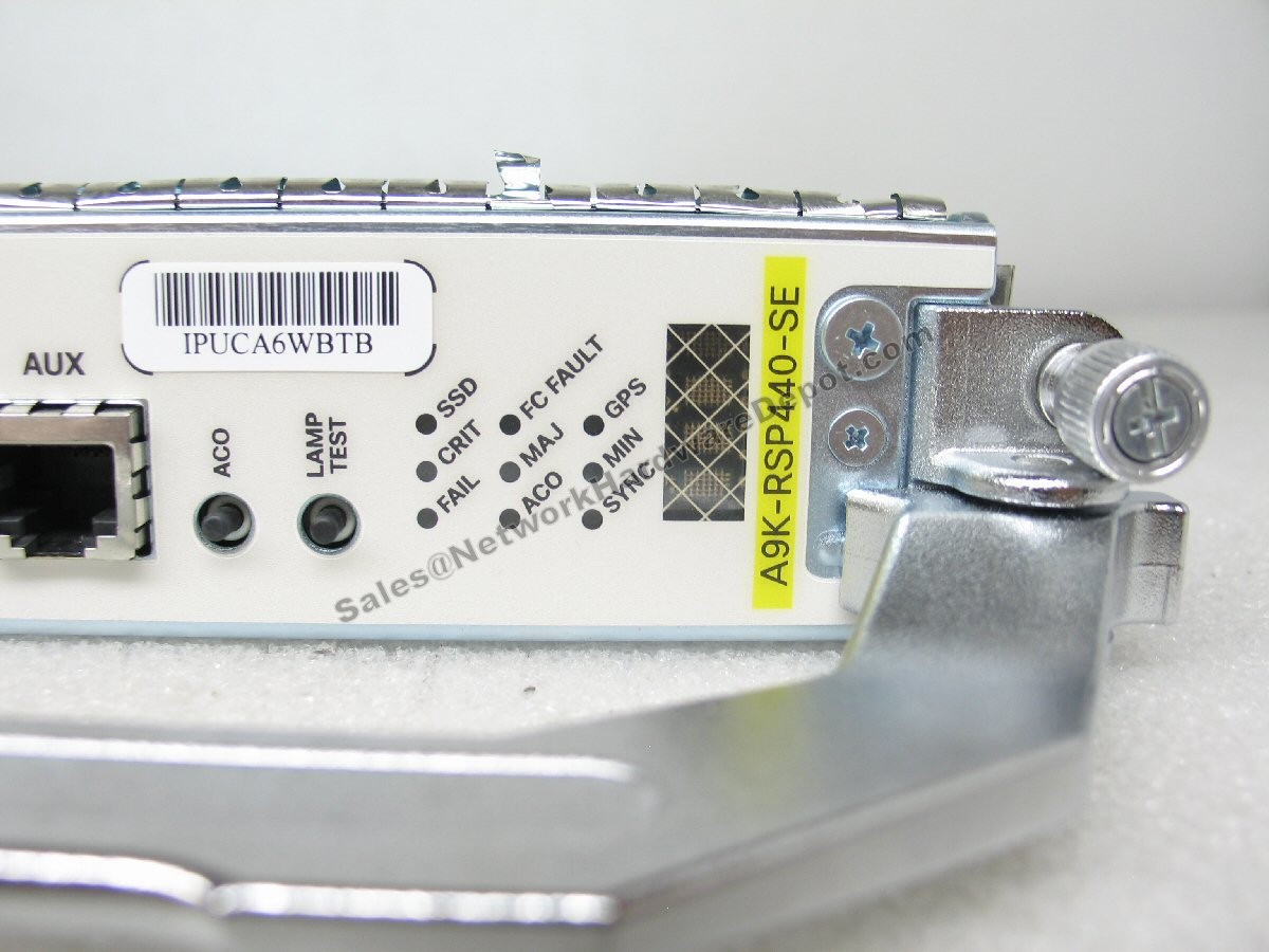 Cisco A9K-RSP440-SE Route Switch Processor 440 Service Edge - 1 Year Warranty