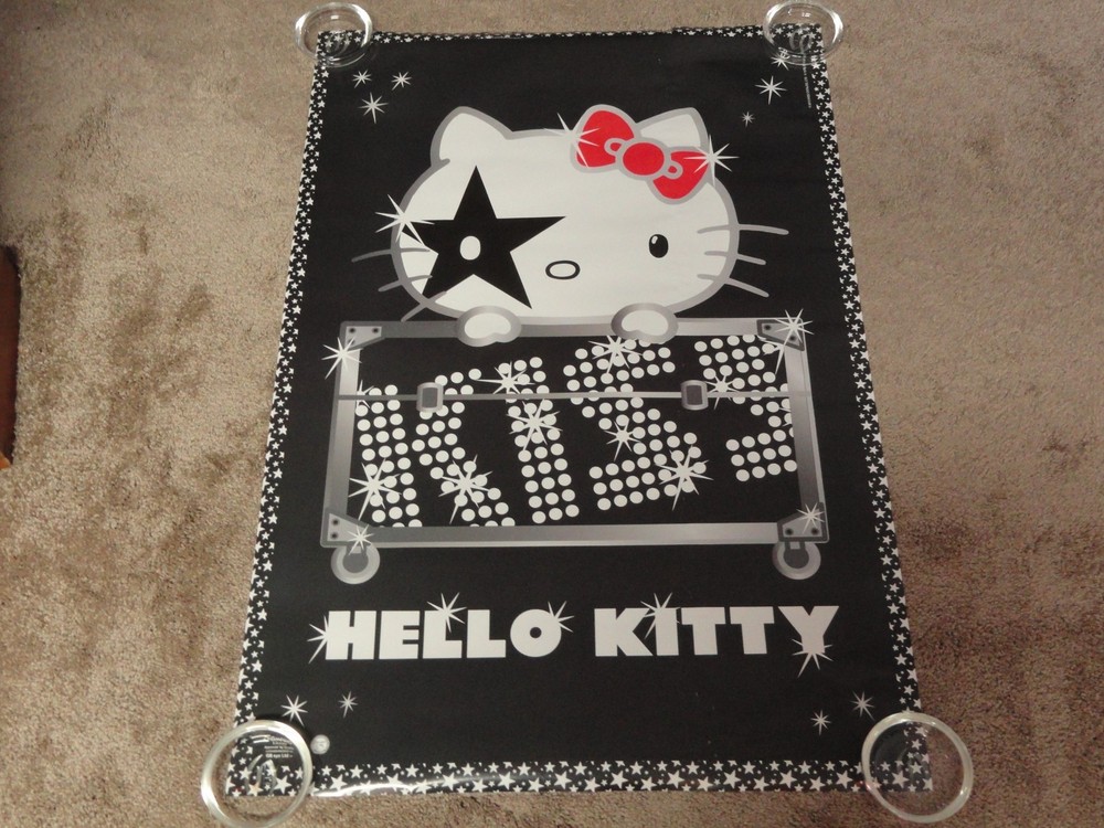 KISS Hello Kitty Rare Import Poster