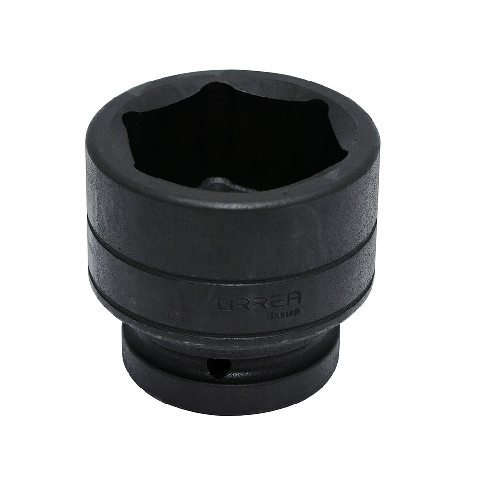 URREA 10038 1" Drive Black Standard Impact Socket 6 Point 2-3/8"