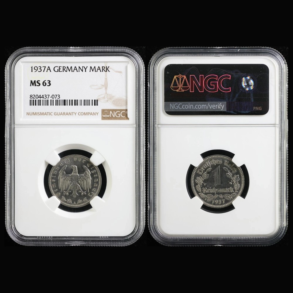 1937A GERMANY MARK NGC MS 63