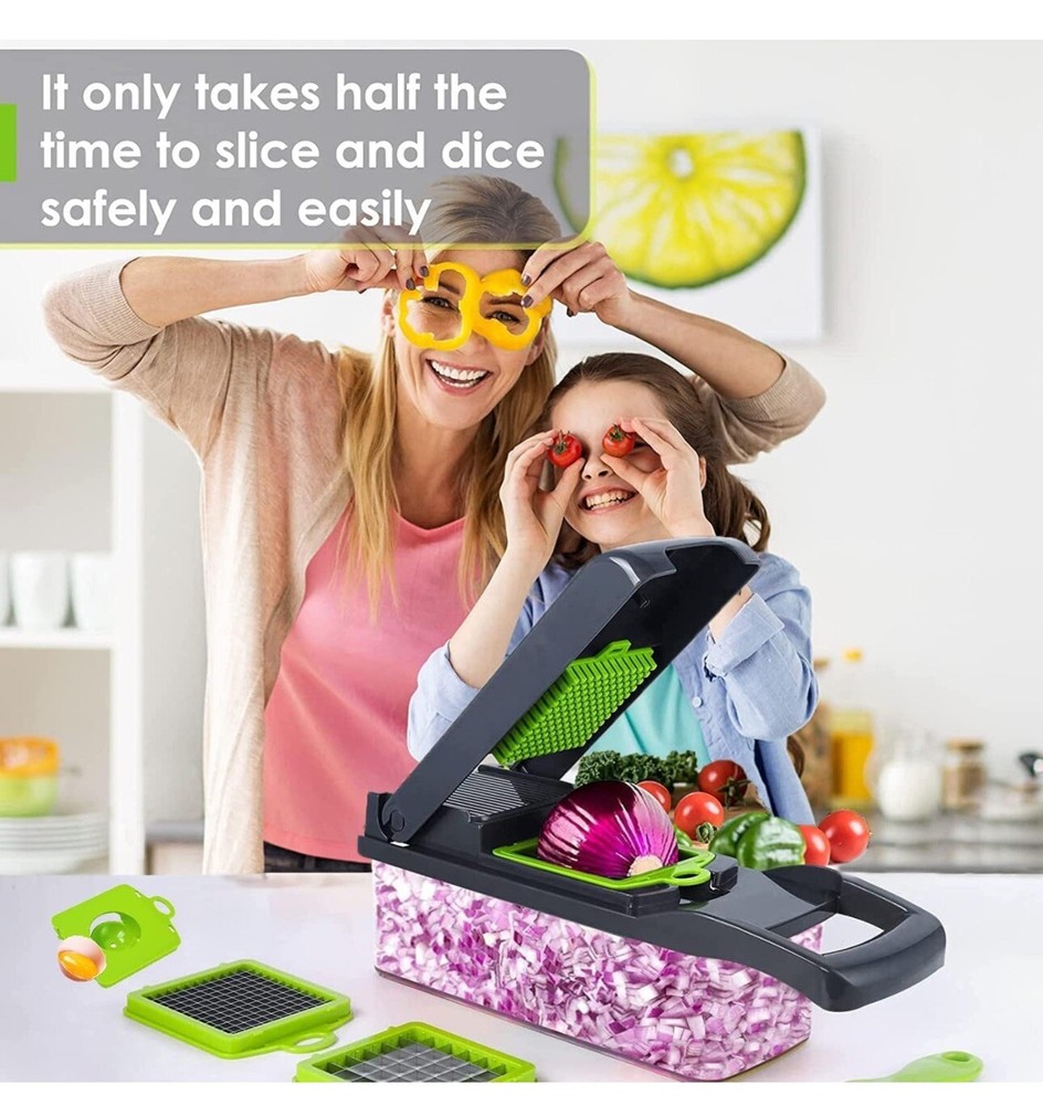 Generic Vegetable Chopper, Pro Onion Chopper ,Multifunctional 13 In 1