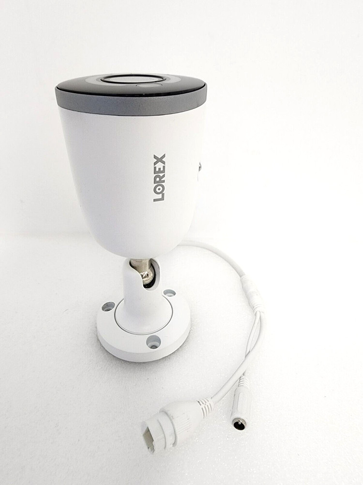 Lorex E895AB 4K Deterrence Bullet AI PoE IP Wired Add-On Security Camera