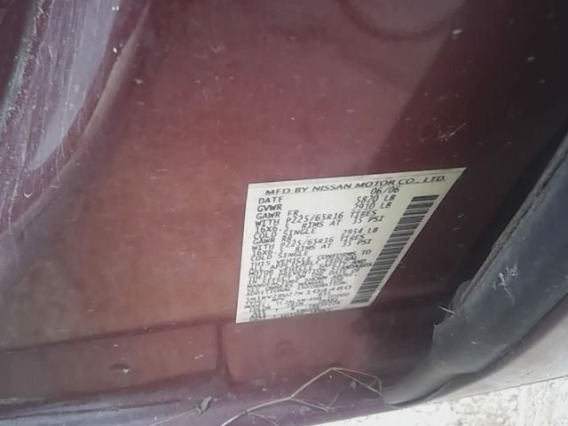 QUEST 2007 Fuse Box Cabin 6765