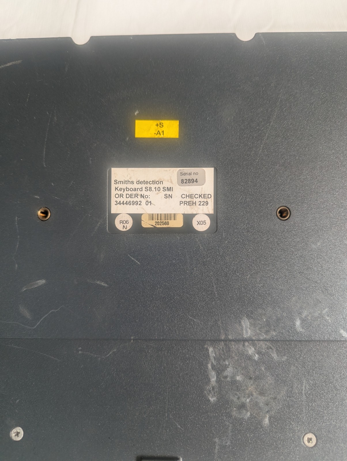 Smiths Detection S8.10 Keyboard Controller SMI – Security Scanner Control Panel