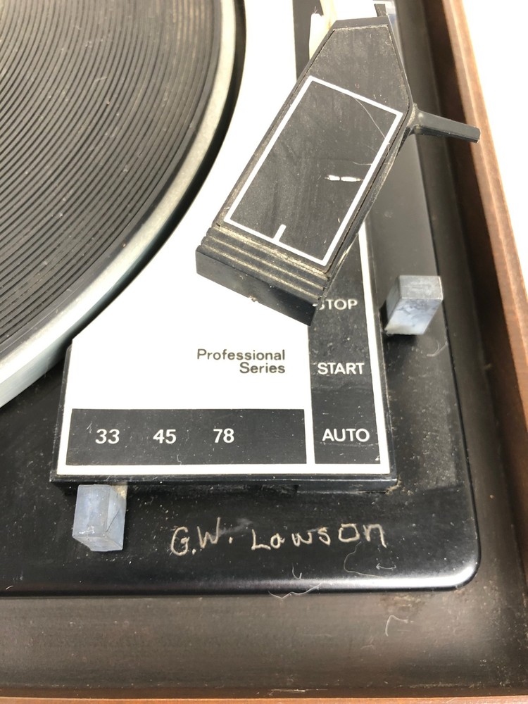 Vintage Realistic LAB 36 Automatic Turntable Untested