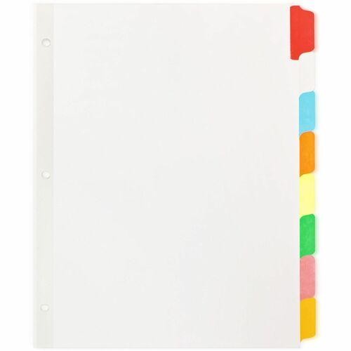 Business Source Laminated Write-On Tab Indexes 20075