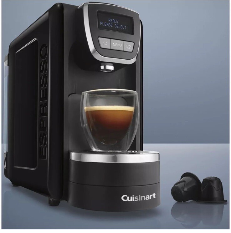 Cuisinart EM-15TG Espresso Defined Programmable Espresso Machine - Black