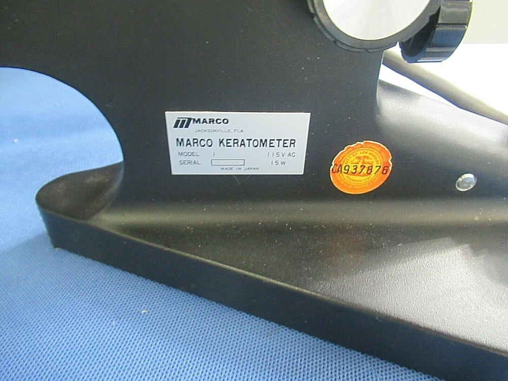 MARCO KERATOMETER MODEL 1 MANUAL OPTOMETRY