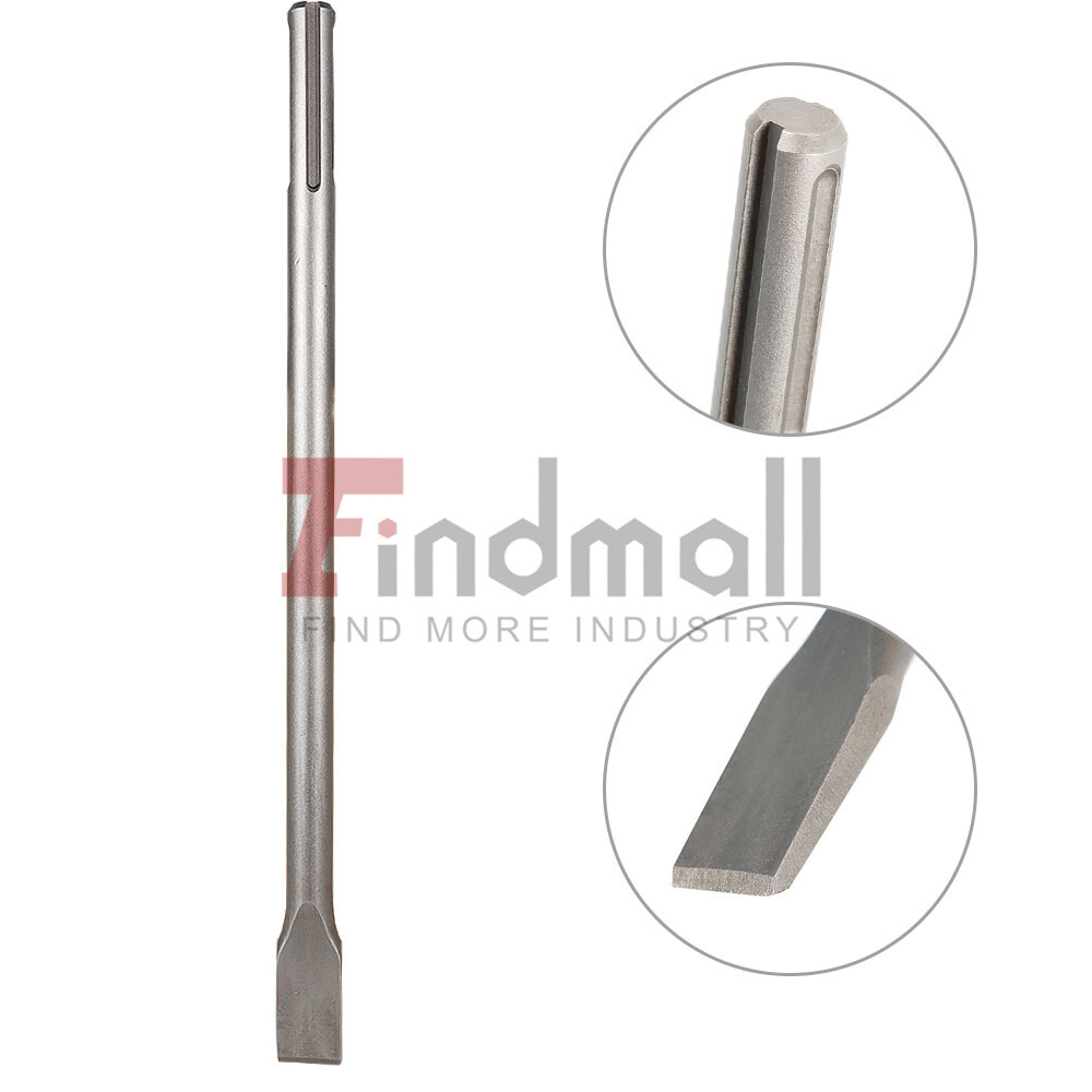 16-Inch SDS Max Chisel Set Heavy Duty Rotary Hammer Chisel Bit Set 3Pcs