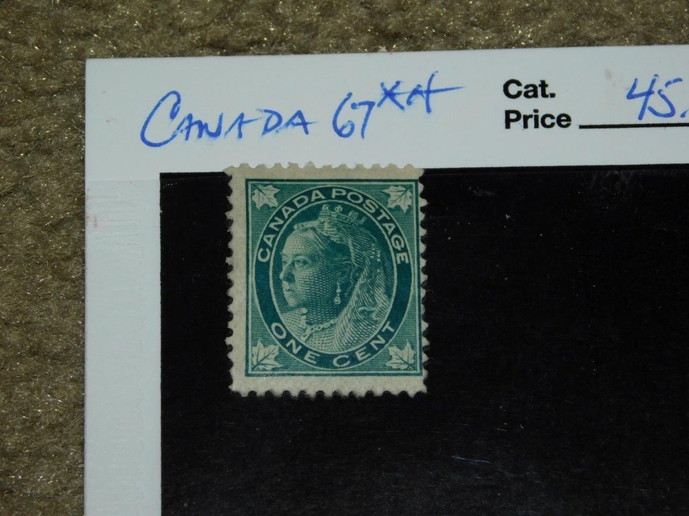 CANADA, SCOTT# 67, MINT HINGED, ITEM # 7