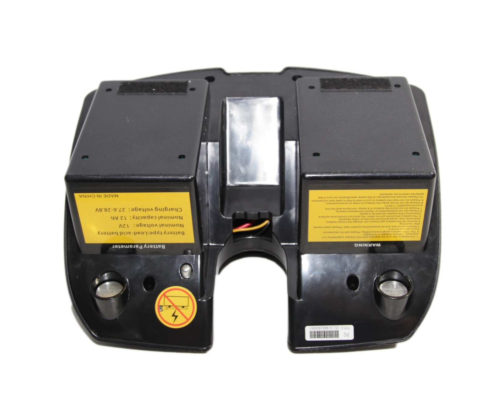 Battery Case w/2 Batteries For Electric 4 Wheel Mobility Scooter KRMS31 MS31