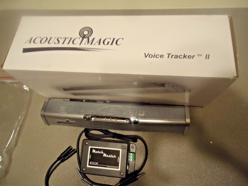 Acoustic Magic Voice Tracker II Array Microphone with Edcor ModelS2M Match Maker