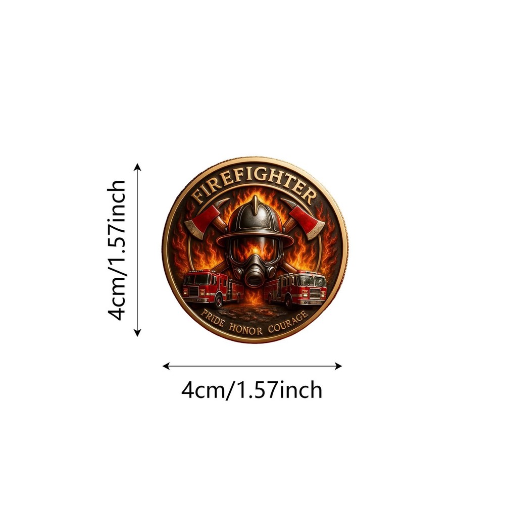 2D FIGEFIGHTER Commemorative Coin Fun Little Gift