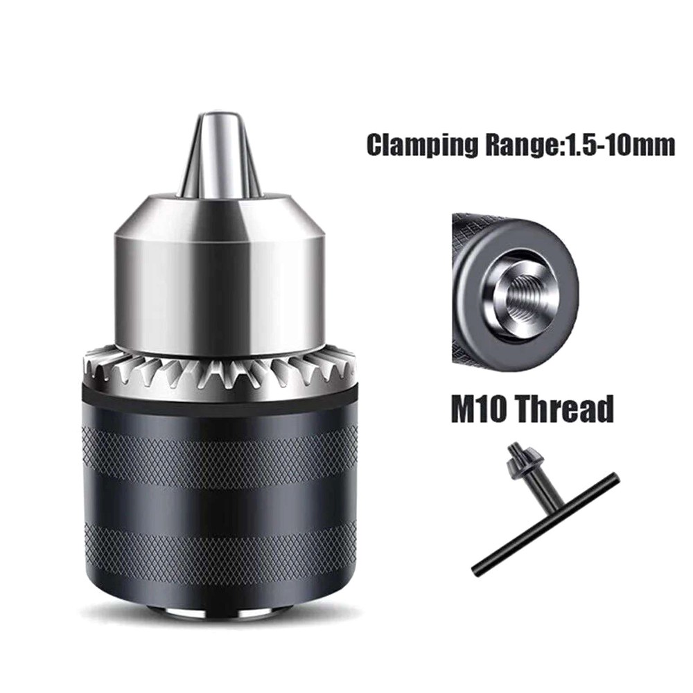 1.5-10mm M10 Angle Grinder Electric Drill Conversion Chuck Head Adapter