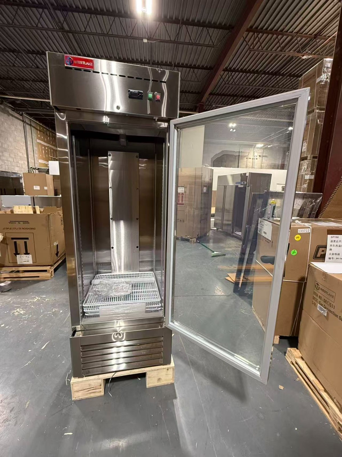 Westlake 27" Commercial Merchandiser Display Refrigerator Glass Door – Dents