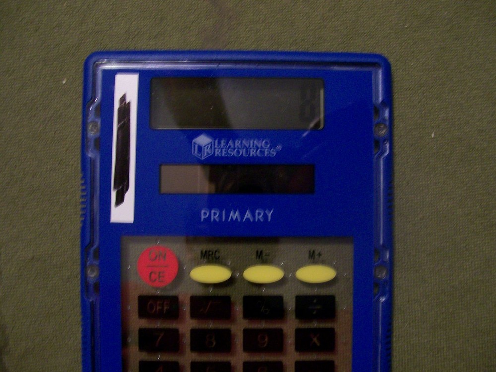 OVERHEAD PRIMARY CALCULATOR INTRODUCE BASIC CALCULATOR SKILLS READING RESOURCES