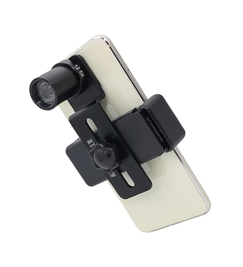 23.2mm Mounting Universal Microscope Stand Mount Bracket Adapter for Cellphone