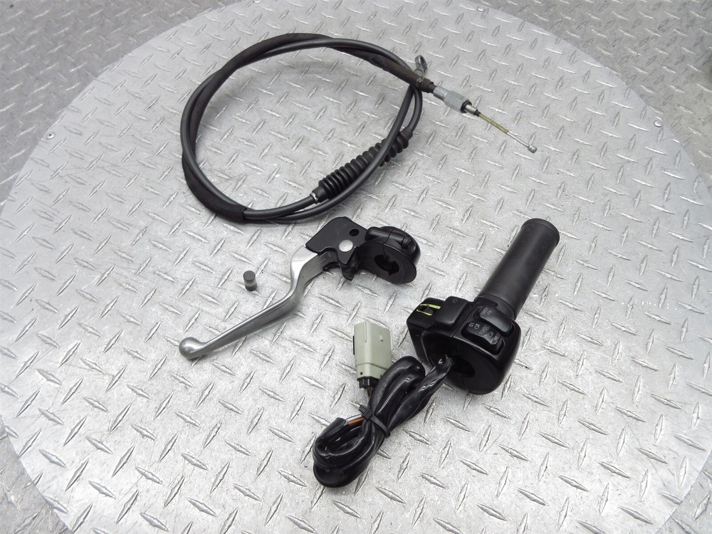 2007 Harley Electra Glide FLHTCI Left Switch Clutch Control Lever Perch Cable