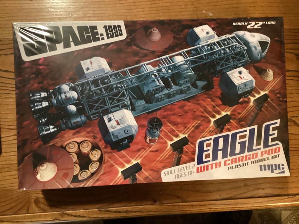 MPC 1:48 Space 1999 Eagle with Cargo Pod Plastic Model Kit MPC990 SEALED