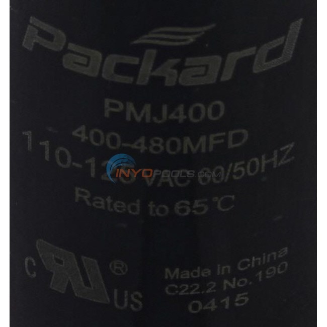 Packard BC400-125 400-480 MFD Start Capacitor