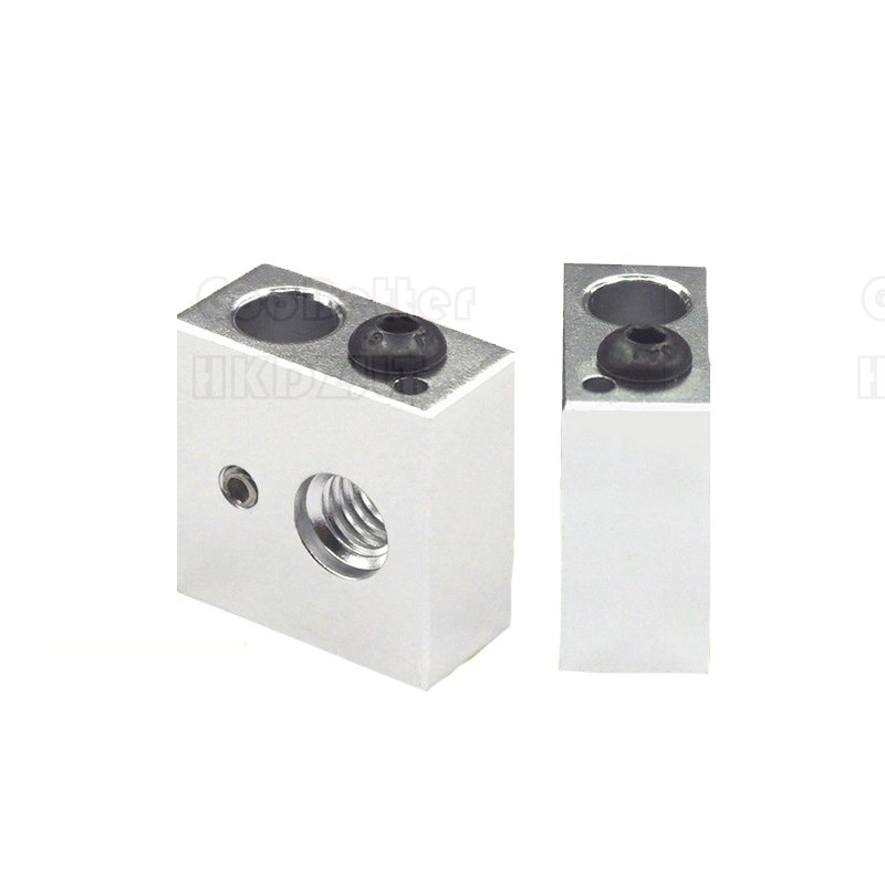 Heating Block for Makerbot MK8 Extruder Hotend Heating Block 3D Printer RepRap