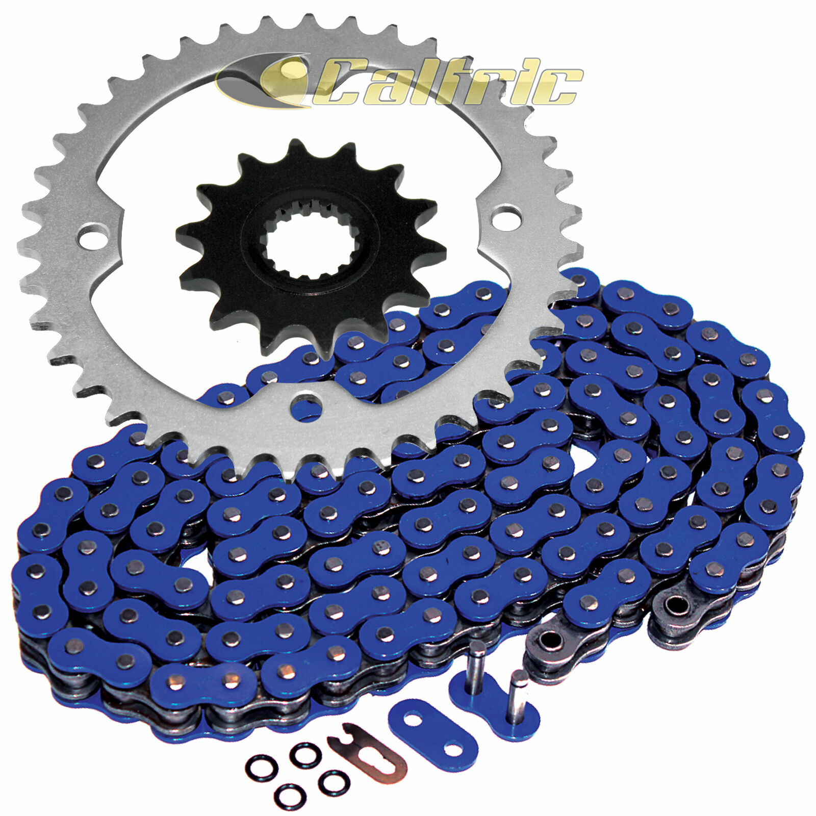 Blue O-Ring Drive Chain & Sprockets Kit for Yamaha Raptor 700 YFM700R 2006-2016
