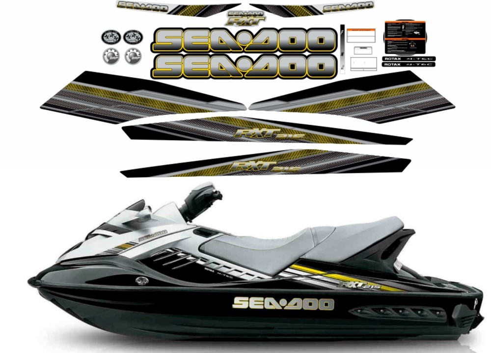 SEADOO RXT 215 2009 Graphics / Decal / Sticker Kit