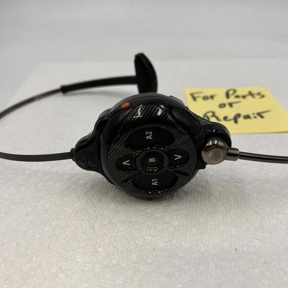 UNTESTED HME HS6200 Wireless Headset Drive Thru W/ Battery/UNTESTED NOT /WORKING